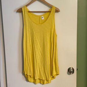 Old Navy Yellow Tank Top
